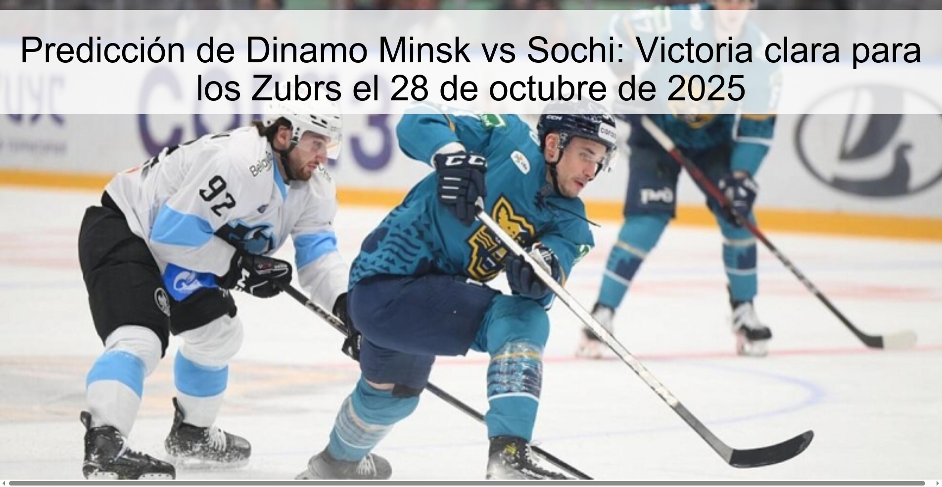 Predicción de Dinamo Minsk vs Sochi: Victoria clara para los Zubrs el 28 de octubre de 2025