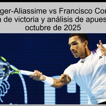 Felix Auger-Aliassime vs Francisco Comesana: Predicción de victoria y análisis de apuestas, 28 de octubre de 2025