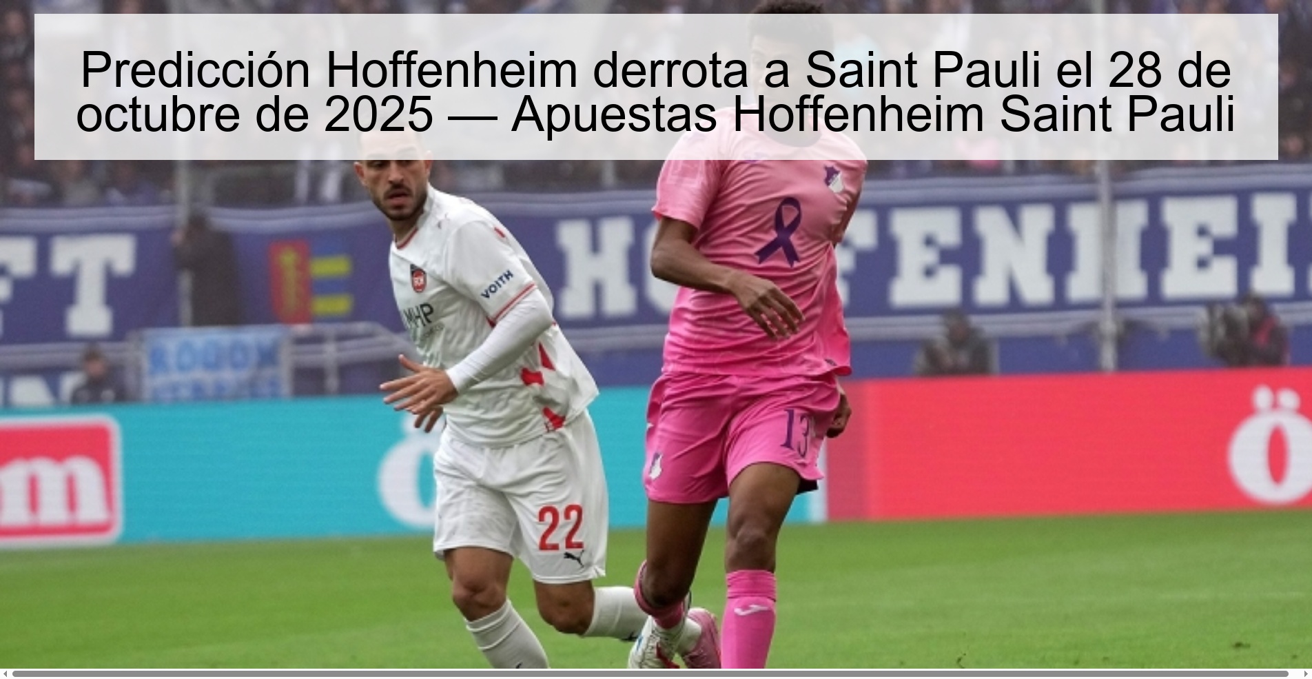 Prediction Hoffenheim defeats Saint Pauli on October 28, 2025 — Hoffenheim Saint Pauli Betting