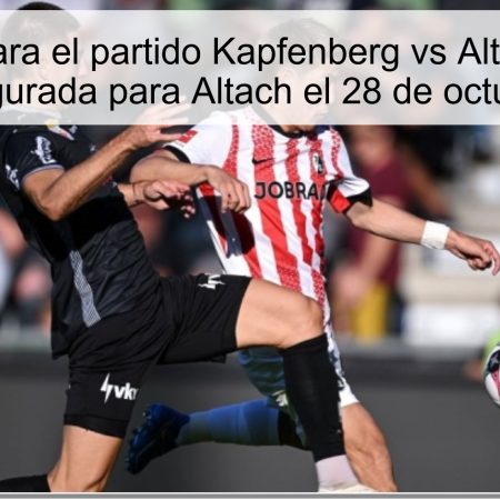 Predicción para el partido Kapfenberg vs Altach: ¡Victoria asegurada para Altach el 28 de octubre!