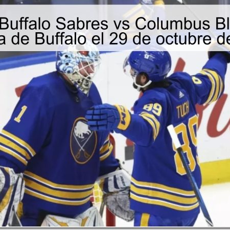 Predicción Buffalo Sabres vs Columbus Blue Jackets: victoria de Buffalo el 29 de octubre de 2025