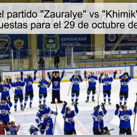 Predicción del partido “Zauralye” vs “Khimik” y pronóstico de apuestas para el 29 de octubre de 2025