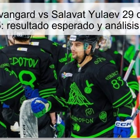 Predicción Avangard vs Salavat Yulaev 29 de octubre de 2025: resultado esperado y análisis KHL