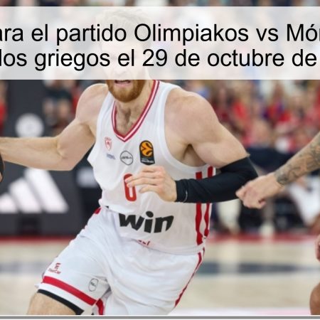 Pronóstico para el partido Olimpiakos vs Mónaco: Victoria para los griegos el 29 de octubre de 2025