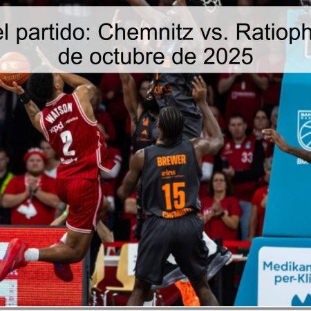 Predicción del partido: Chemnitz vs. Ratiopharm Ulm – 29 de octubre de 2025