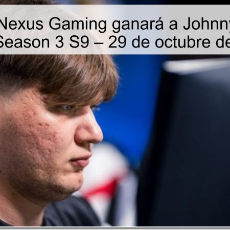 Predicción: Nexus Gaming ganará a Johnny Speeds en CCT Season 3 S9 – 29 de octubre de 2025