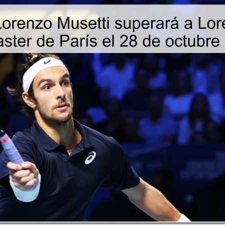 Predicción: Lorenzo Musetti superará a Lorenzo Sonego en el Master de París el 28 de octubre de 2025