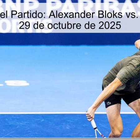 Predicción del Partido: Alexander Bloks vs. Billy Harris – 29 de octubre de 2025