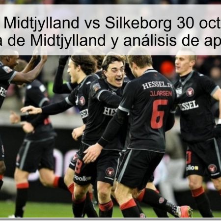 Predicción Midtjylland vs Silkeborg 30 octubre 2025: victoria de Midtjylland y análisis de apuestas