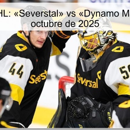 Predicción KHL: «Severstal» vs «Dynamo Moscú» – 30 de octubre de 2025