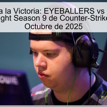 Tiene Fecha la Victoria: EYEBALLERS vs JiJieHao en Winline Insight Season 9 de Counter-Strike 2 el 30 de Octubre de 2025