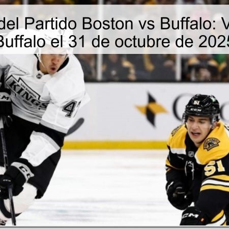 Predicción del Partido Boston vs Buffalo: Victoria para Buffalo el 31 de octubre de 2025