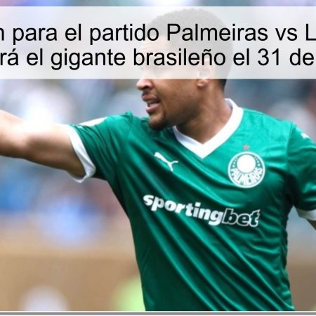 Predicción para el partido Palmeiras vs LDU Quito: ¿Resurgirá el gigante brasileño el 31 de octubre?