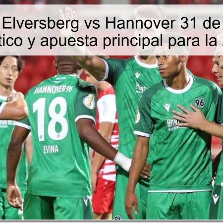 Predicción Elversberg vs Hannover 31 de octubre de 2025: pronóstico y apuesta principal para la 2. Bundesliga