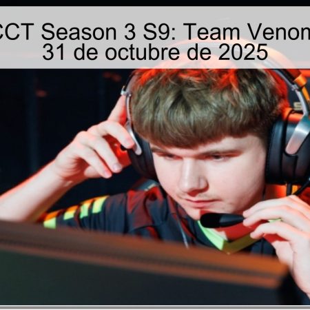 Predicción CCT Season 3 S9: Team Venom vs Betera – 31 de octubre de 2025