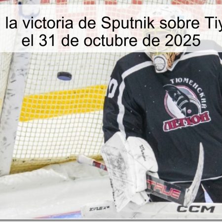 Predicción de la victoria de Sputnik sobre Tiyumen Legion el 31 de octubre de 2025
