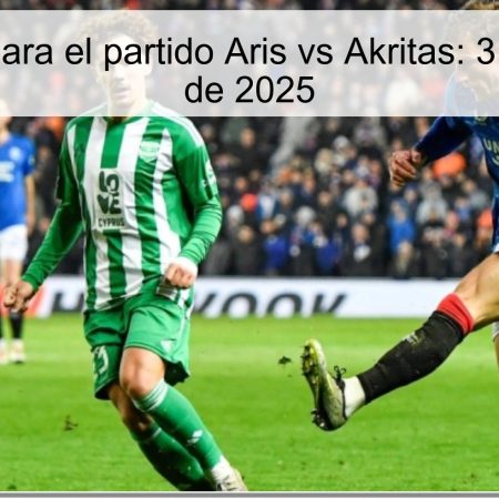 Predicción para el partido Aris vs Akritas: 31 de octubre de 2025