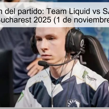 Predicción del partido: Team Liquid vs SAW – PGL Bucharest 2025 (1 de noviembre)