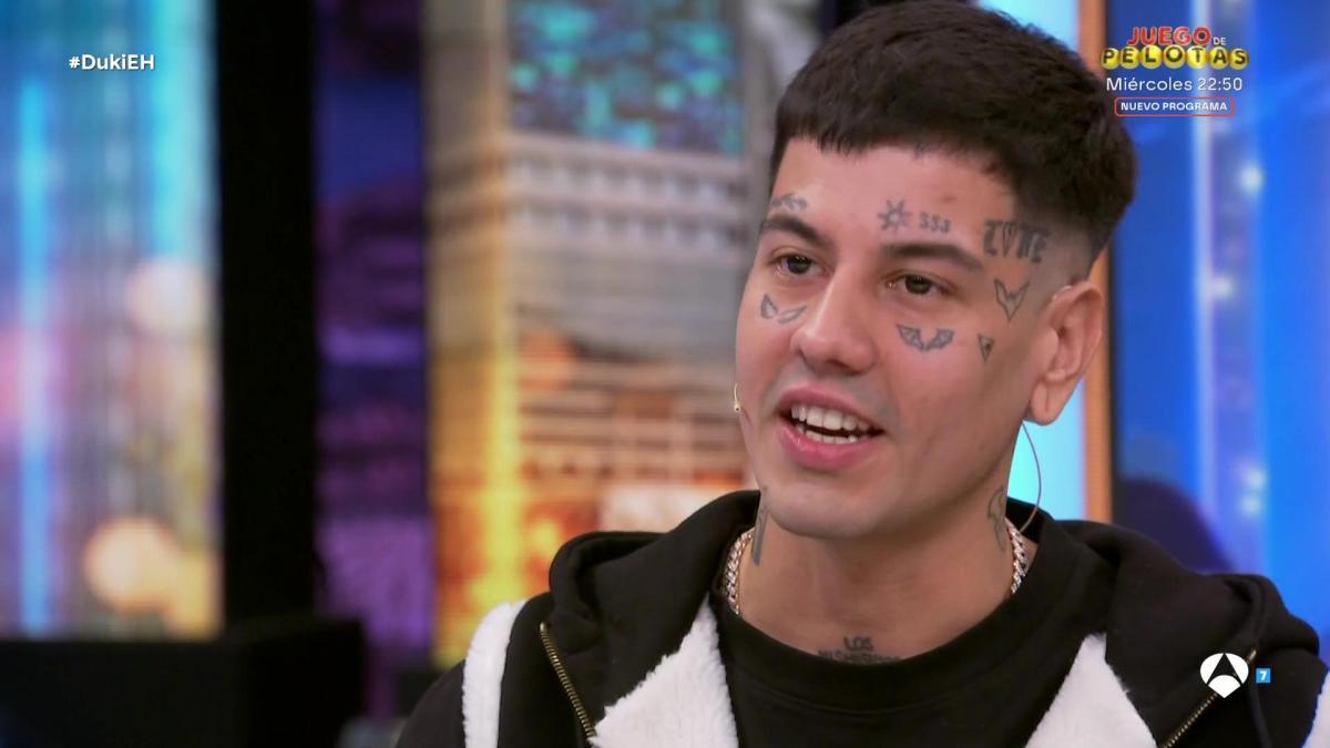 Duki, en 'El Hormiguero': "Yo me hice mucho daño más allá de las drogas" 1 68e423d160919.r d.933 356 6250