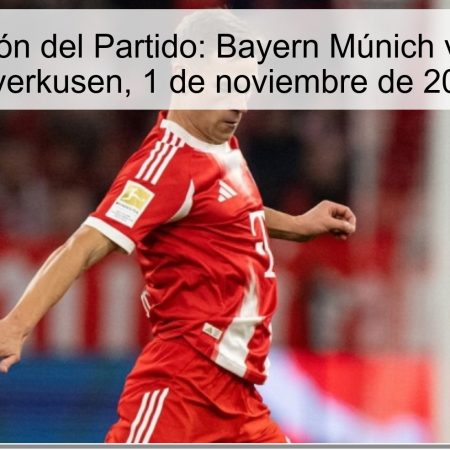 Predicción del Partido: Bayern Múnich vs Bayer Leverkusen, 1 de noviembre de 2025