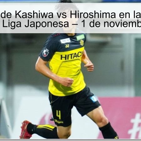 Predicción de Kashiwa vs Hiroshima en la Final de la Copa de la Liga Japonesa – 1 de noviembre de 2025