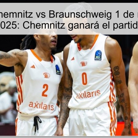 Pronóstico Chemnitz vs Braunschweig 1 de noviembre de 2025: Chemnitz ganará el partido