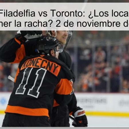 Predicción Filadelfia vs Toronto: ¿Los locales lograrán mantener la racha? 2 de noviembre de 2025