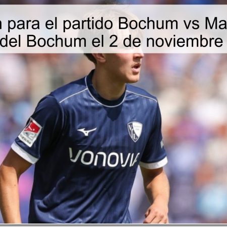 Predicción para el partido Bochum vs Magdeburgo: Victoria del Bochum el 2 de noviembre de 2025
