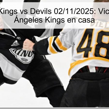 Predicción Kings vs Devils 02/11/2025: Victoria de Los Ángeles Kings en casa