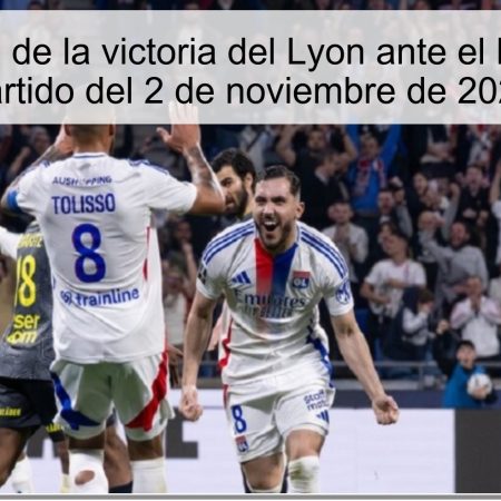 Predicción de la victoria del Lyon ante el Brest en el partido del 2 de noviembre de 2025