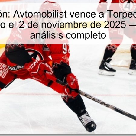 Predicción: Avtomobilist vence a Torpedo NN en Ekaterimburgo el 2 de noviembre de 2025 — pronóstico y análisis completo