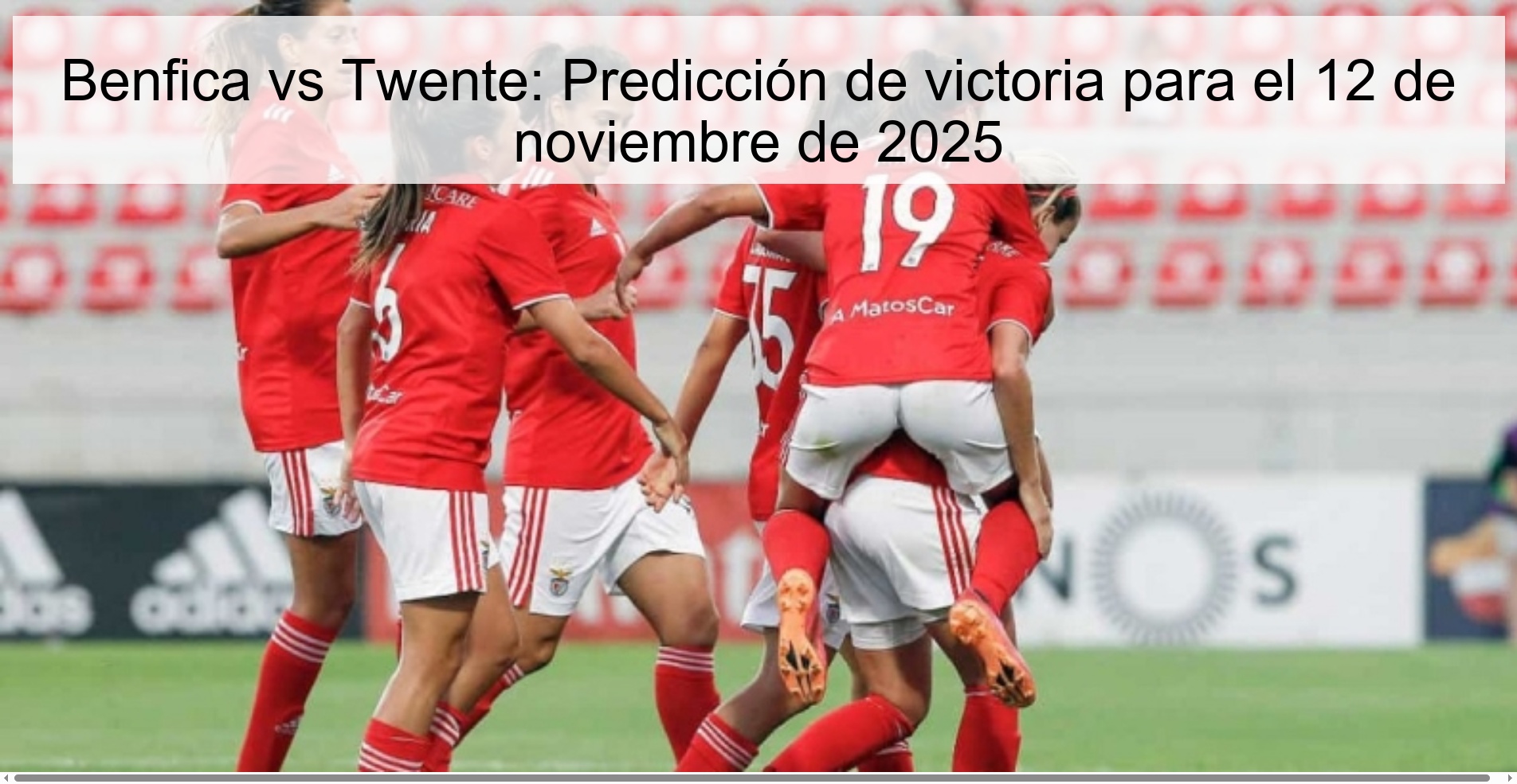 Benfica vs Twente: Win prediction for November 12, 2025 1 322710
