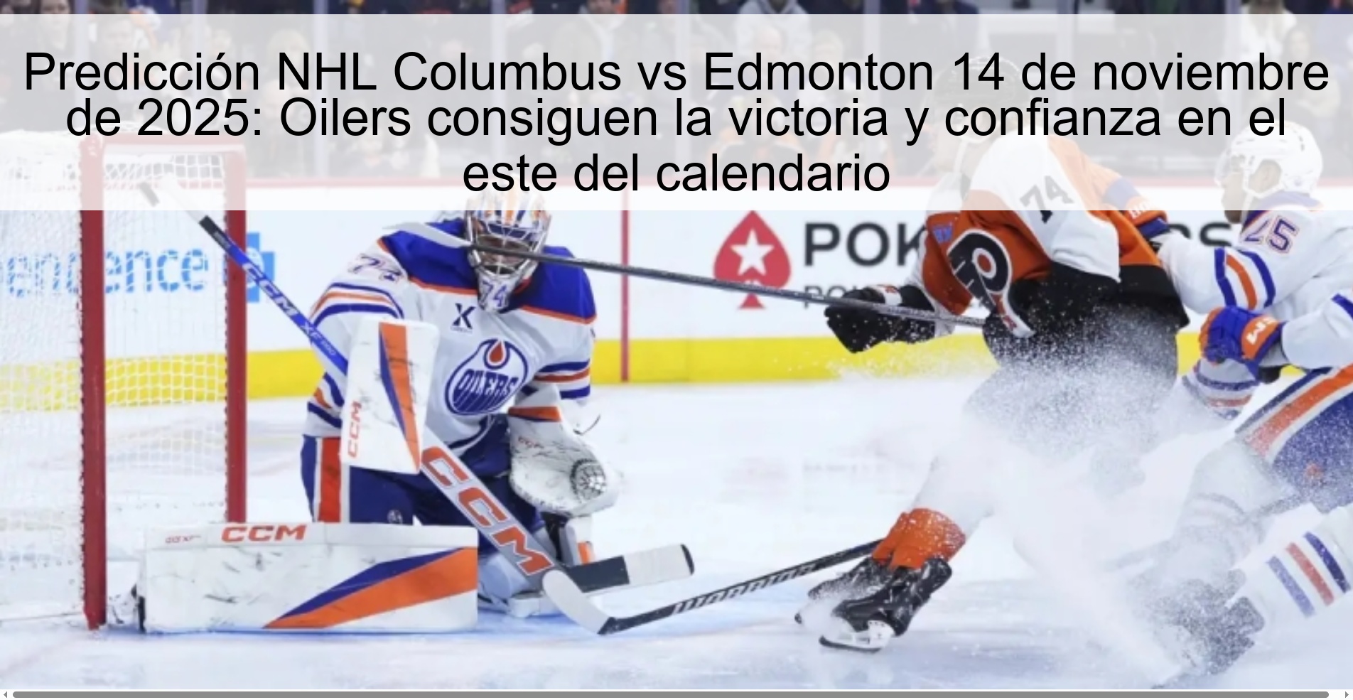 Predicción NHL Columbus vs Edmonton 14 de noviembre de 2025: Oilers consiguen la victoria y confianza en el este del calendario 1 323390