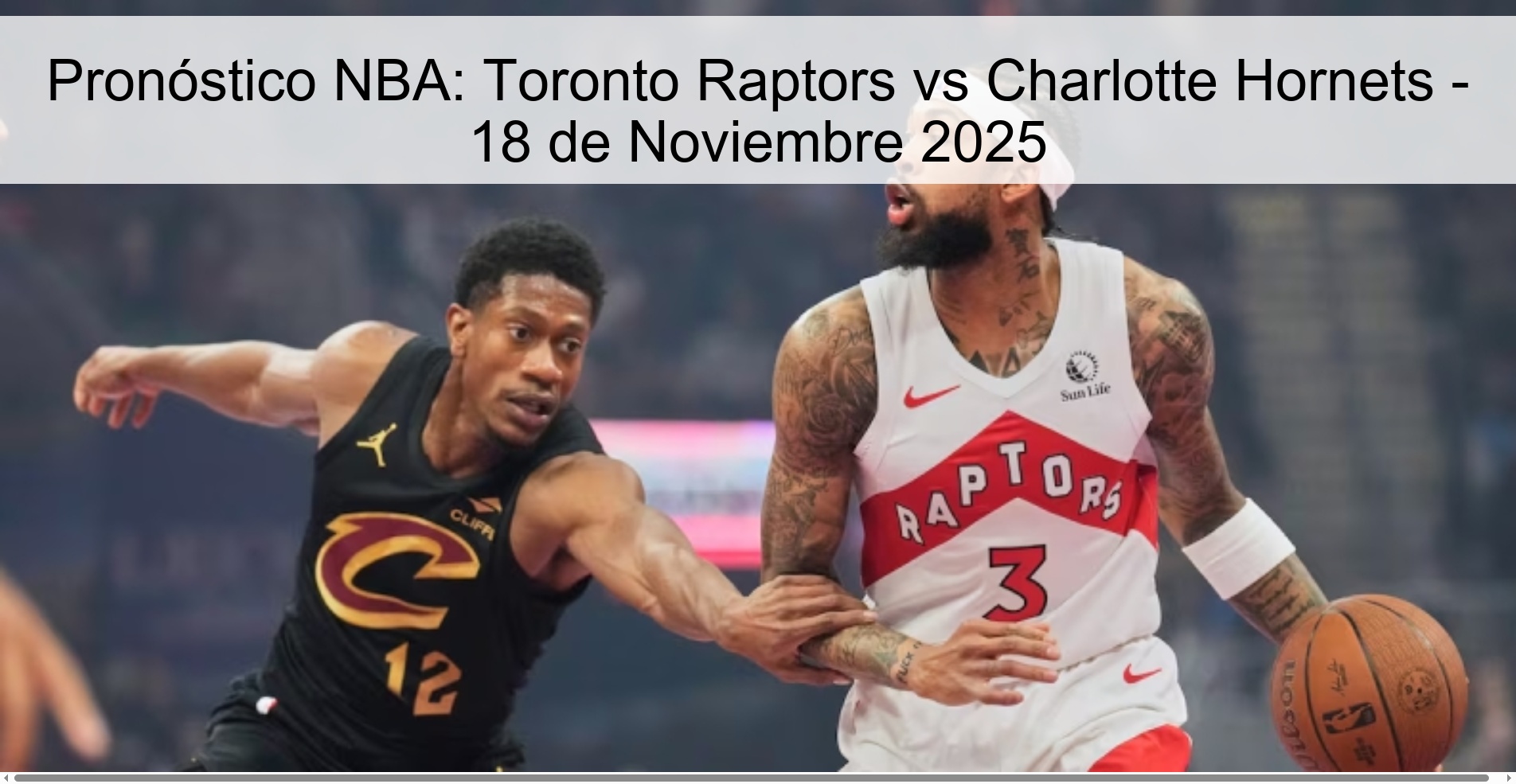 NBA Prediction: Toronto Raptors vs Charlotte Hornets - November 18, 2025 1 324653