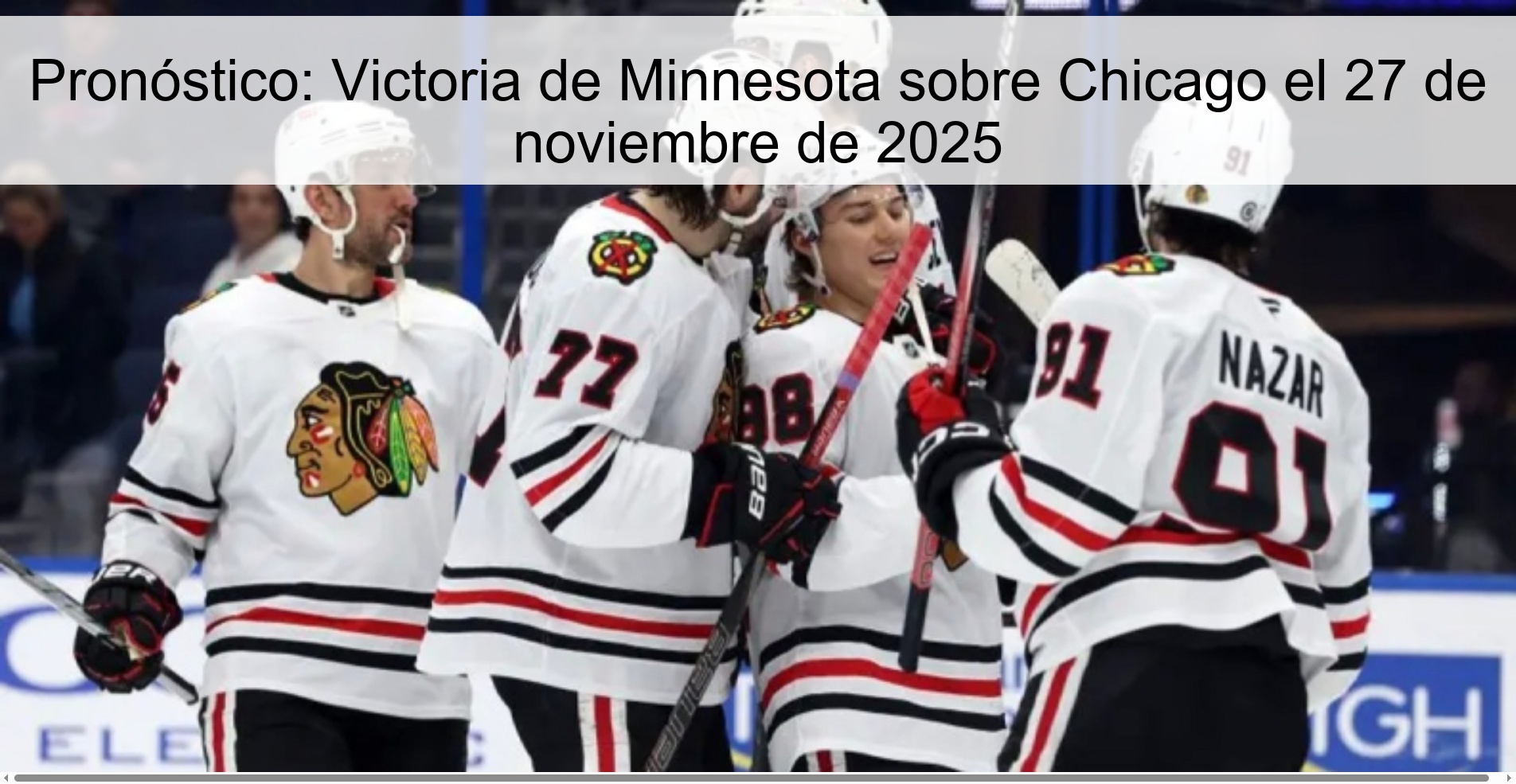 Pronóstico: Victoria de Minnesota sobre Chicago el 27 de noviembre de 2025 1 327754