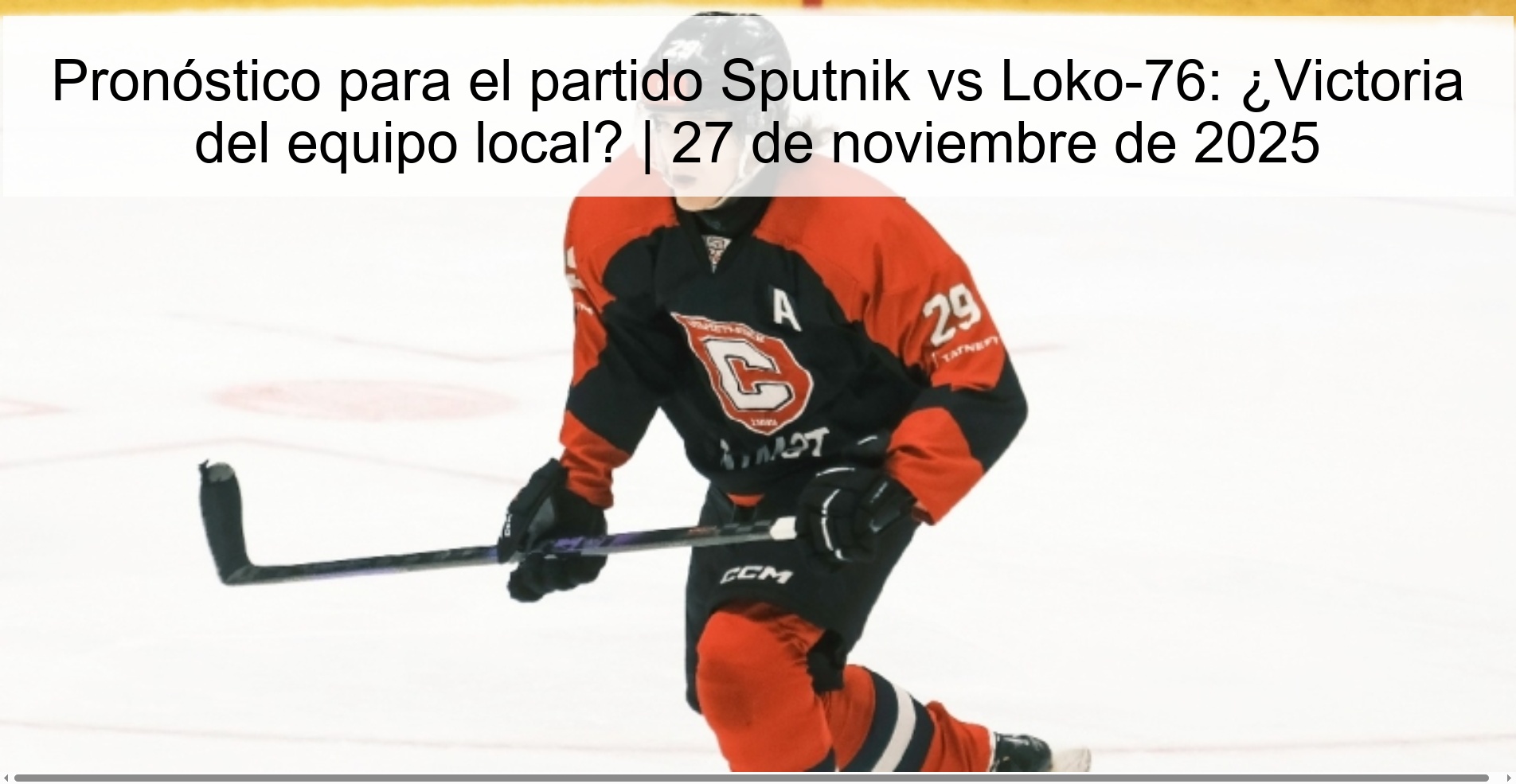 Prediction for the Sputnik vs Loko-76 match: Victory for the home team? | November 27, 2025 1 327822