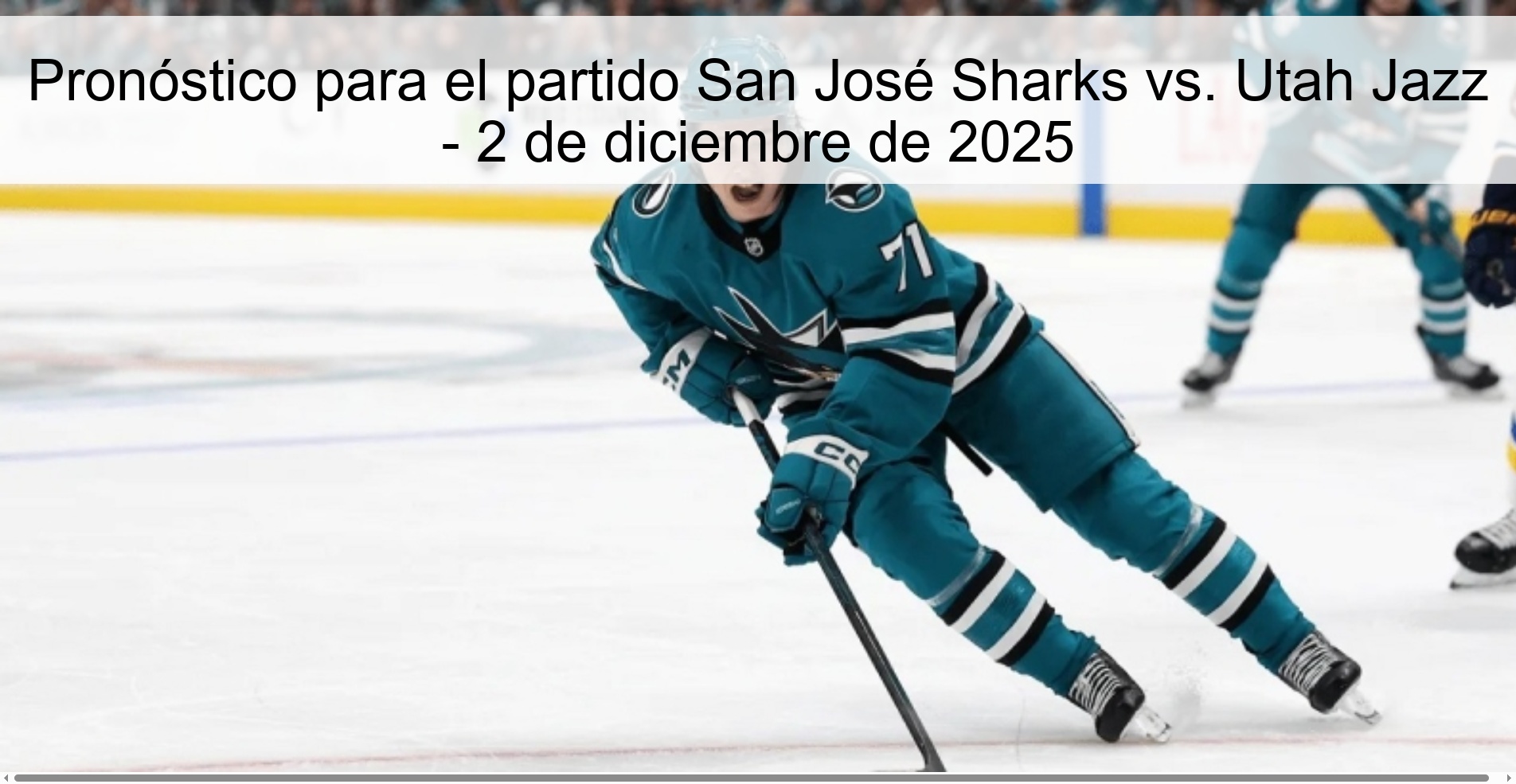 Prediction for the match San José Sharks vs. Utah Jazz - December 2, 2025 1 329501