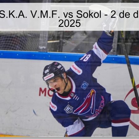 Pronóstico S.K.A. V.M.F. vs Sokol – 2 de diciembre de 2025