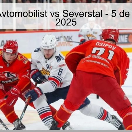 Pronóstico: Avtomobilist vs Severstal – 5 de diciembre de 2025