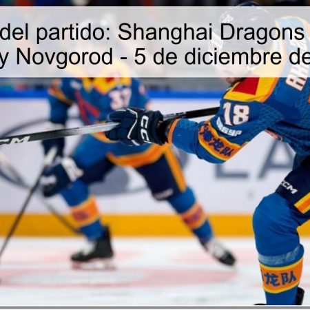 Pronóstico del partido: Shanghai Dragons vs Torpedo Nizhny Novgorod – 5 de diciembre de 2025