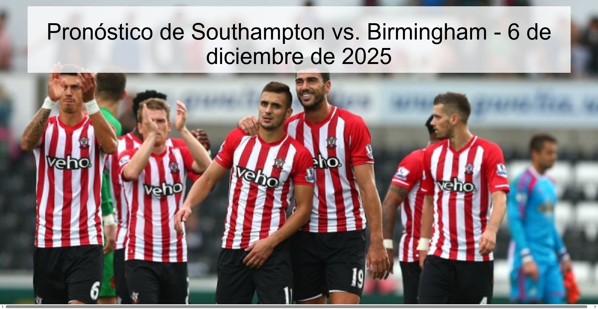 Southampton vs. Prediction Birmingham - December 6, 2025