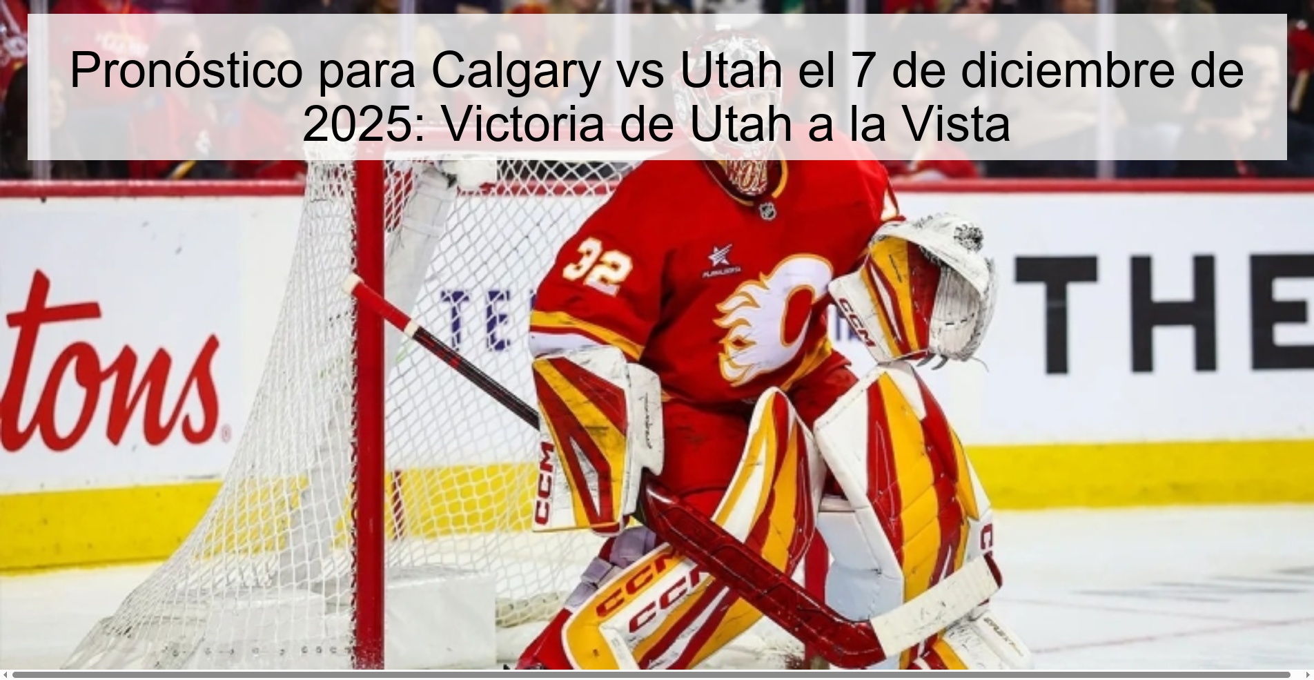 Prediction for Calgary vs Utah on December 7, 2025: Utah Victory in Sight