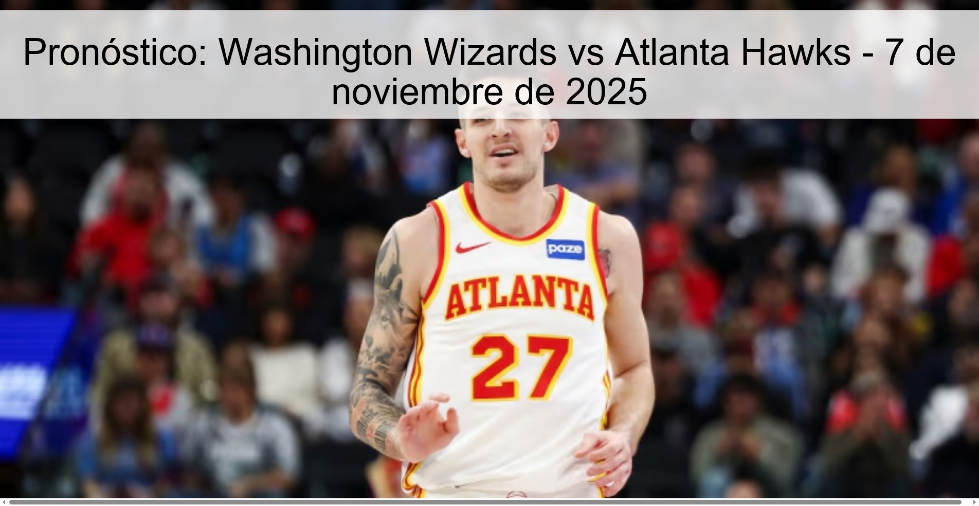 Prediction: Washington Wizards vs Atlanta Hawks - November 7, 2025