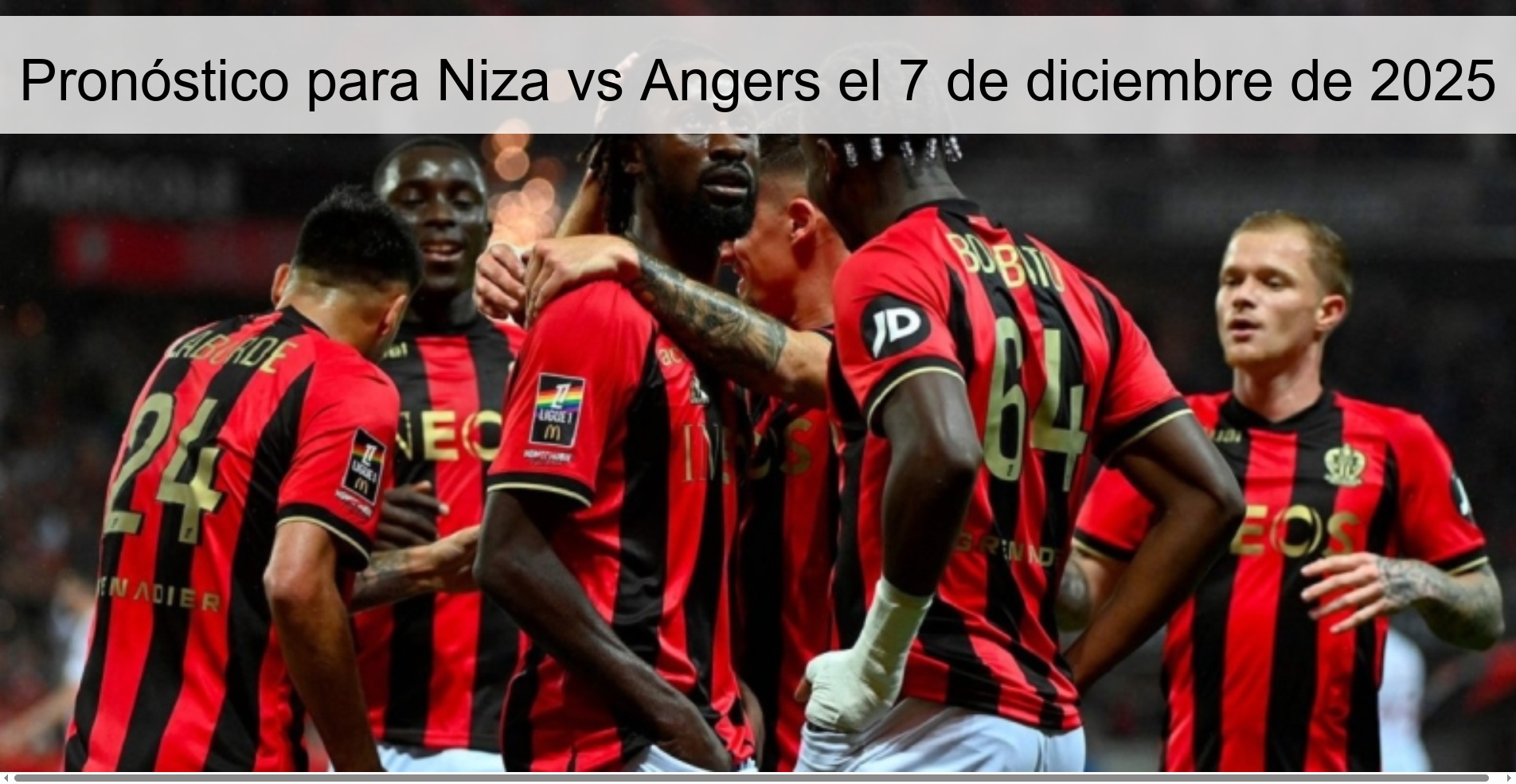 Prediction for Nice vs Angers on December 7, 2025