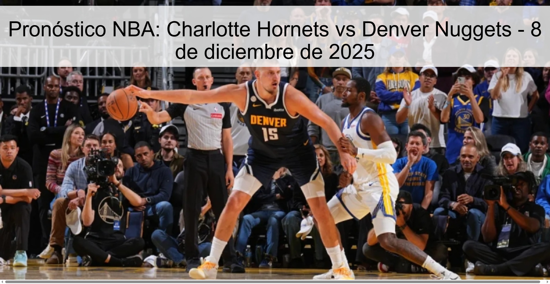 NBA Prediction: Charlotte Hornets vs Denver Nuggets - December 8, 2025