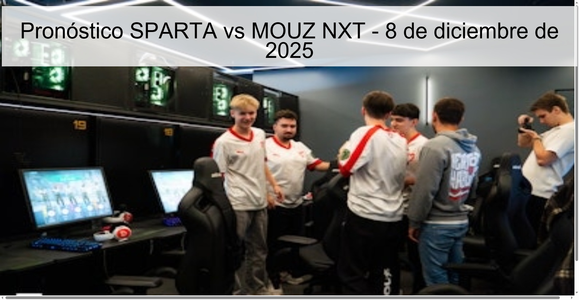 SPARTA vs MOUZ NXT Prediction – December 8, 2025