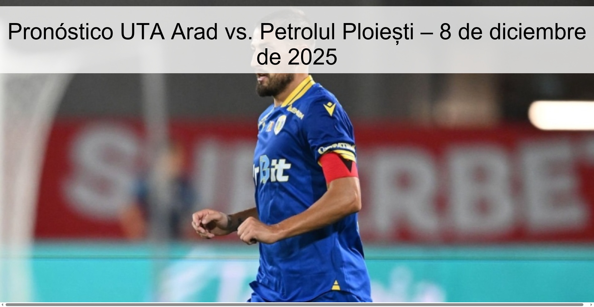 UTA Arad vs. Prediction Petrolul Ploiești – December 8, 2025