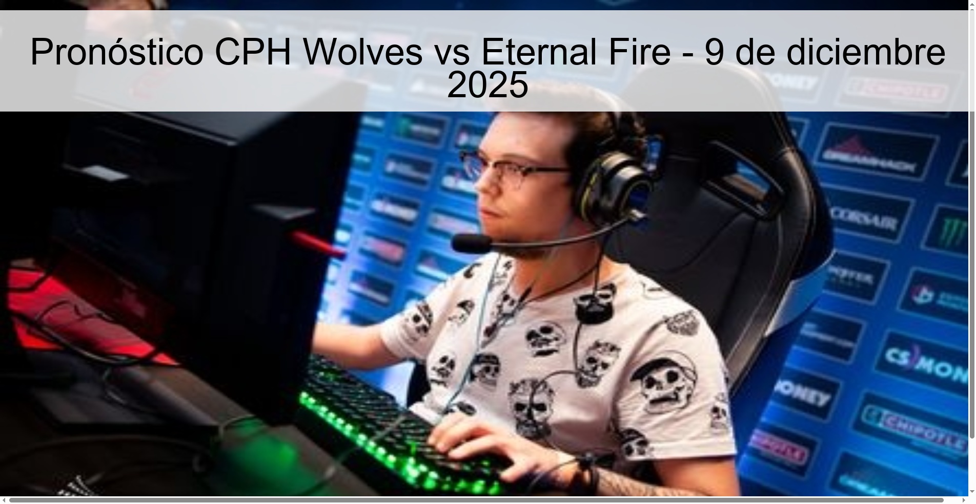 CPH Wolves vs Eternal Fire Prediction – December 9, 2025