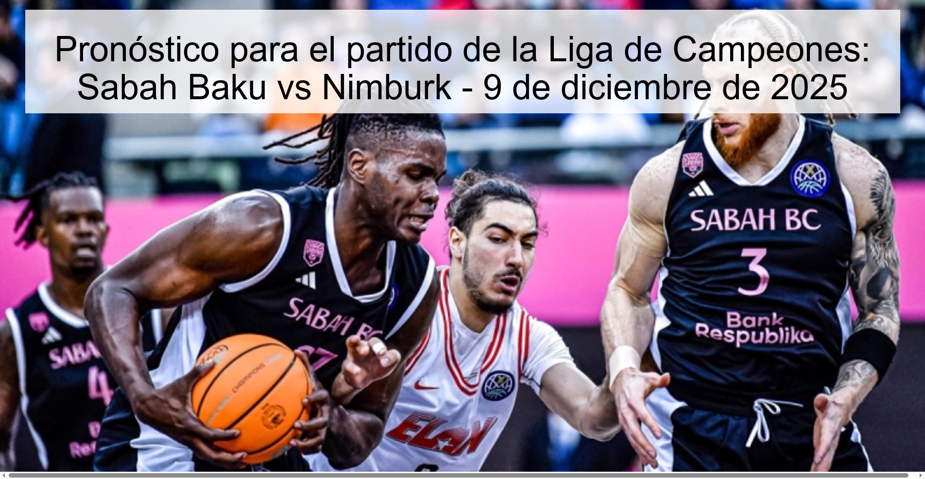 Prediction for Champions League match: Sabah Baku vs Nimburk – December 9, 2025