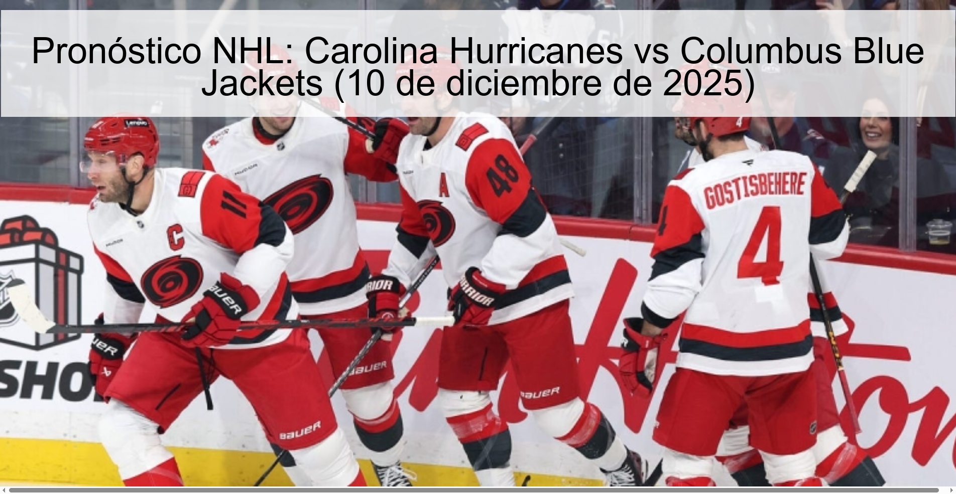 NHL Prediction: Carolina Hurricanes vs Columbus Blue Jackets (December 10, 2025)